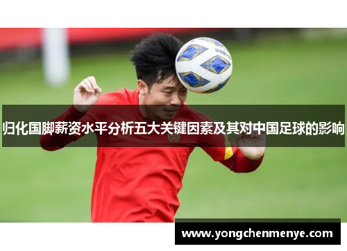 归化国脚薪资水平分析五大关键因素及其对中国足球的影响